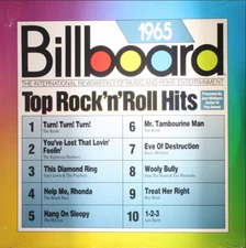 VA - Billboard Top Rock 'n' Roll Hits 1965 - NEW SEALED Vinyl LP 1989 RARE Rhino