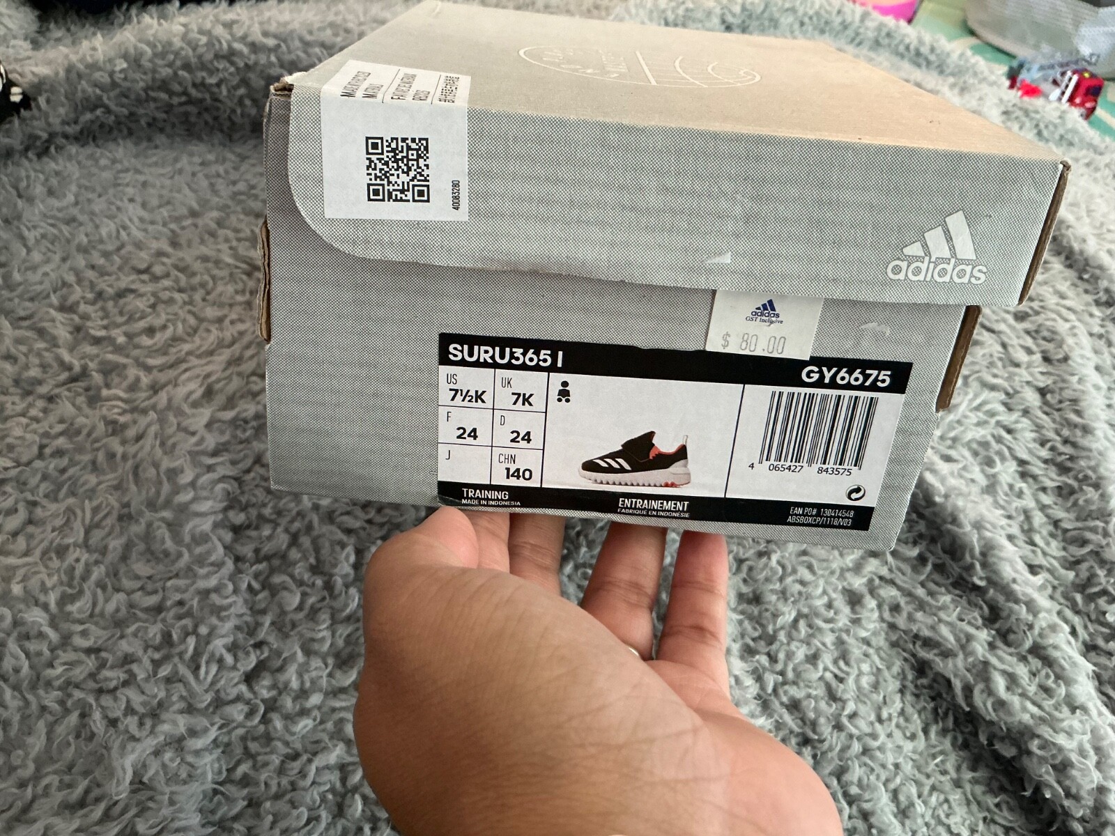 Adidas unisex toddler slip on shoes BNIB Adidas unisex toddler slip on shoes BNIB