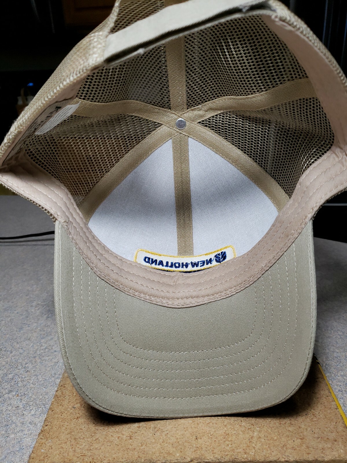 Hat Mesh Sample SAMPLE HAT Ford New Holland Agriculture K-Products Mesh Trucker Hat ...