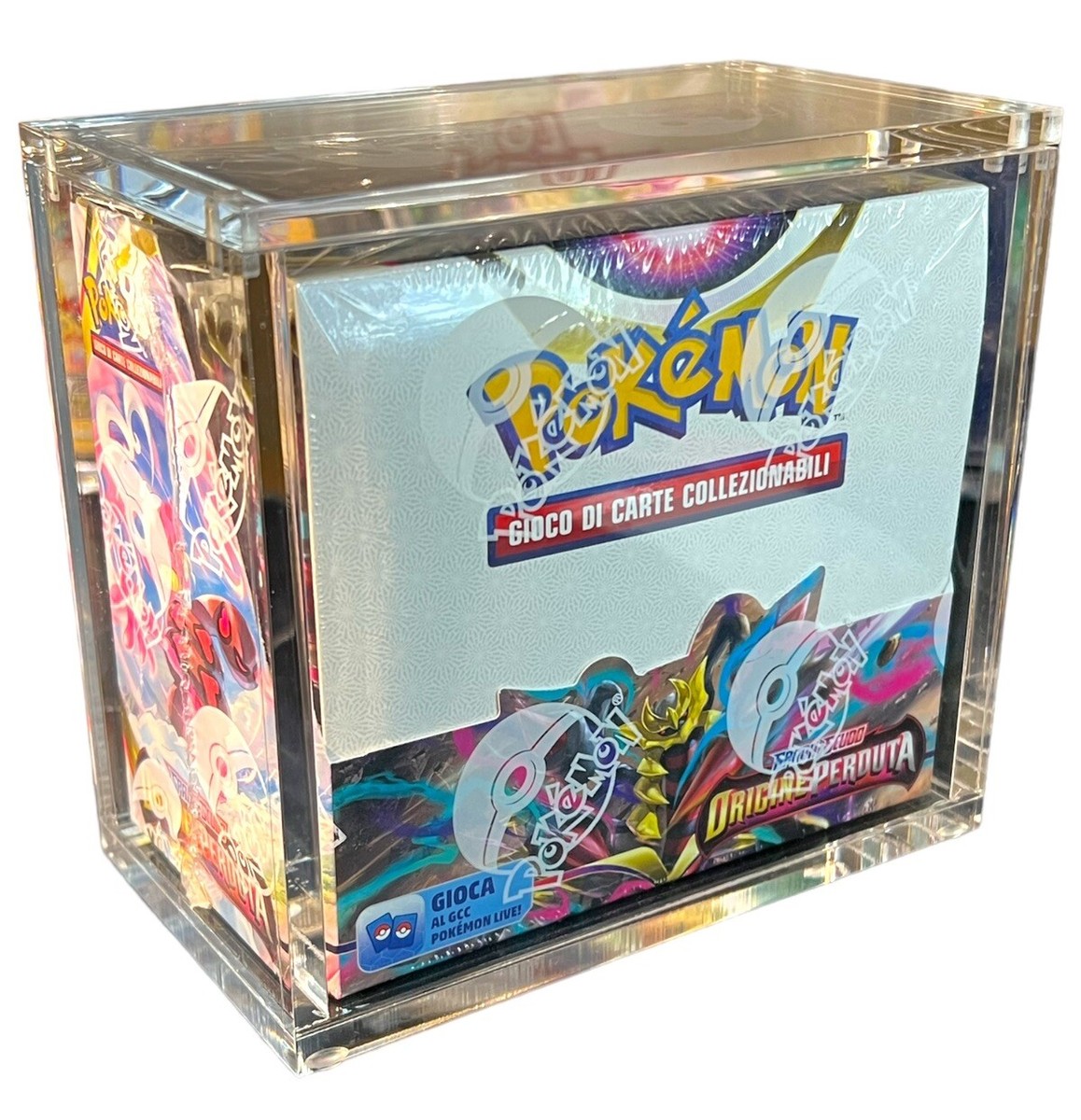 PokéProtection Japanese Half Booster Box Protective Display Case - Foto 7