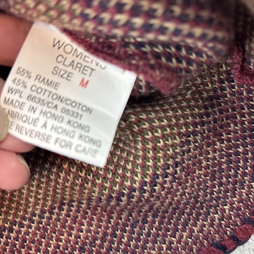 Woolrich Damenweste Medium durchgehender Reißverschluss Regen/Baumwollmischung Elchhütte Bäume - Bild 5 von 8