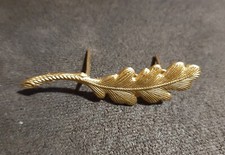 Kragenspiegelauflage Eichenlaubblatt, 57 mm