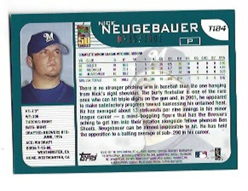 2001 TOPPS TRADED "Gold" Cards: T176 - T265 Pr: XXXX/2001 U PICK - Picture 31 of 191