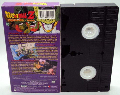 DRAGON BALL Z 4 VHS Tapes IMPERFECT SELL Majin Buu Tactics Kid Regression GT - Bild 15 von 17