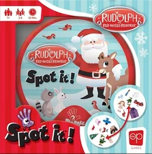 Spot It! Rudolph Edition Card Game