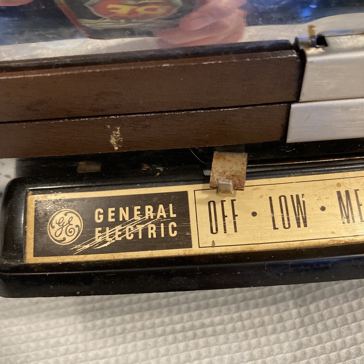 Vintage 1960s General Electric Automatic Grill Waffle Baker A7G44