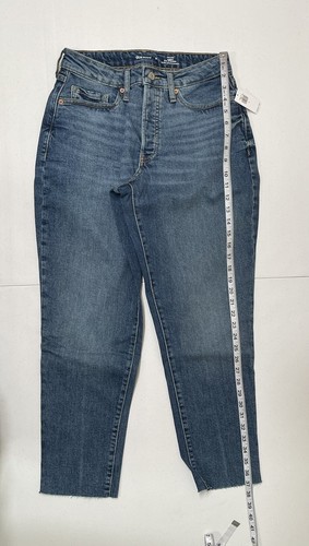 Old Navy Women’s Blue High Rise Curvy Fit Button Up Denim Jeans S 8 - Picture 13 of 13