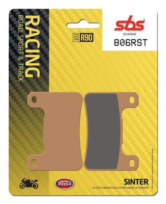 SBS 806 RST SINTER FRONT BRAKE PADS FOR KAWASAKI ZX-10R 1000 NINJA