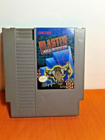 Blaster Master  NES Cartridge case & manual 