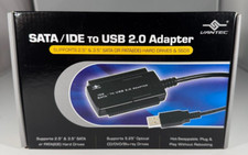 Vantec CB-ISATAU2 SATA/IDE to USB 2.0 Adapter Supports 2.5-Inch, 3.5-Inch, 5.25