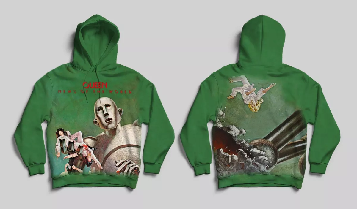 Queen news of hotsell the world hoodie
