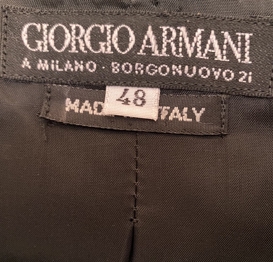 Giorgio Armani vintage women's elegant Black Label jacket Giorgio Armani vintage women's elegant Black Label jacket