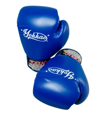 Yokkao VERTIGOBLAU MUAY THAI HANDSCHUHE Größe 12oz