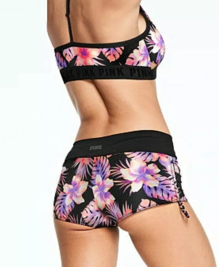 Pink gym to swim cheap shortie