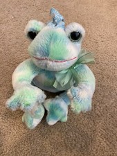 Dan Dee Green Plush Frog Collectors Choice Stuffed Animal Toy