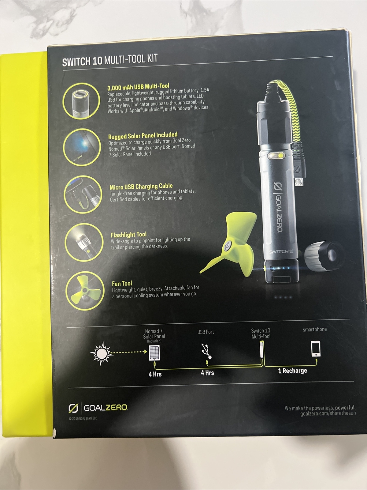 Goal Zero Solar Phone Charger