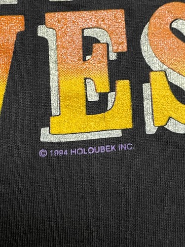 Vintage 1996 Harley Davidson LOUD PIPES SAVE LIVES T-shirt size medium MADE USA - Picture 3 of 6