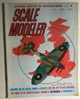SCALE MODELER magazine August 1967
