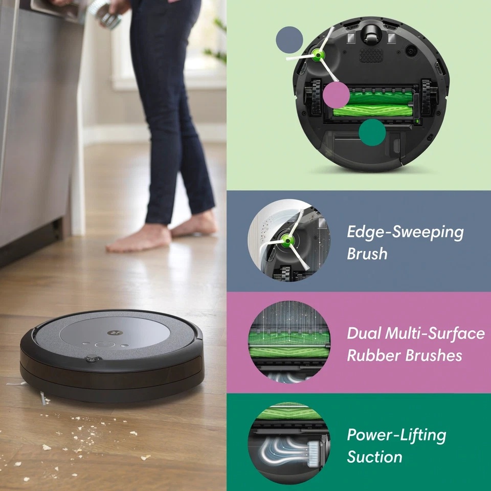 iRobot Roomba i4 EVO (4150) Wi-Fi Connected Robot Vacuum - Certified Refurbished - Image 2 of 4