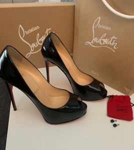 peep toe red bottoms