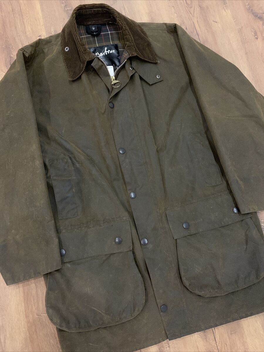 Men's Barbour Northumbria Jacket A825 Brown Waxed Cotton Men's Barbour Northumbria Jacket A825 Brown Waxed Cotton