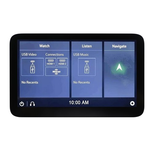 85100044 84824745 Pantalla LCD 21-24 Suburban GMC Yukon XL Reposacabezas ASIENTO TRASERO EE. UU. - Imagen 6 de 12