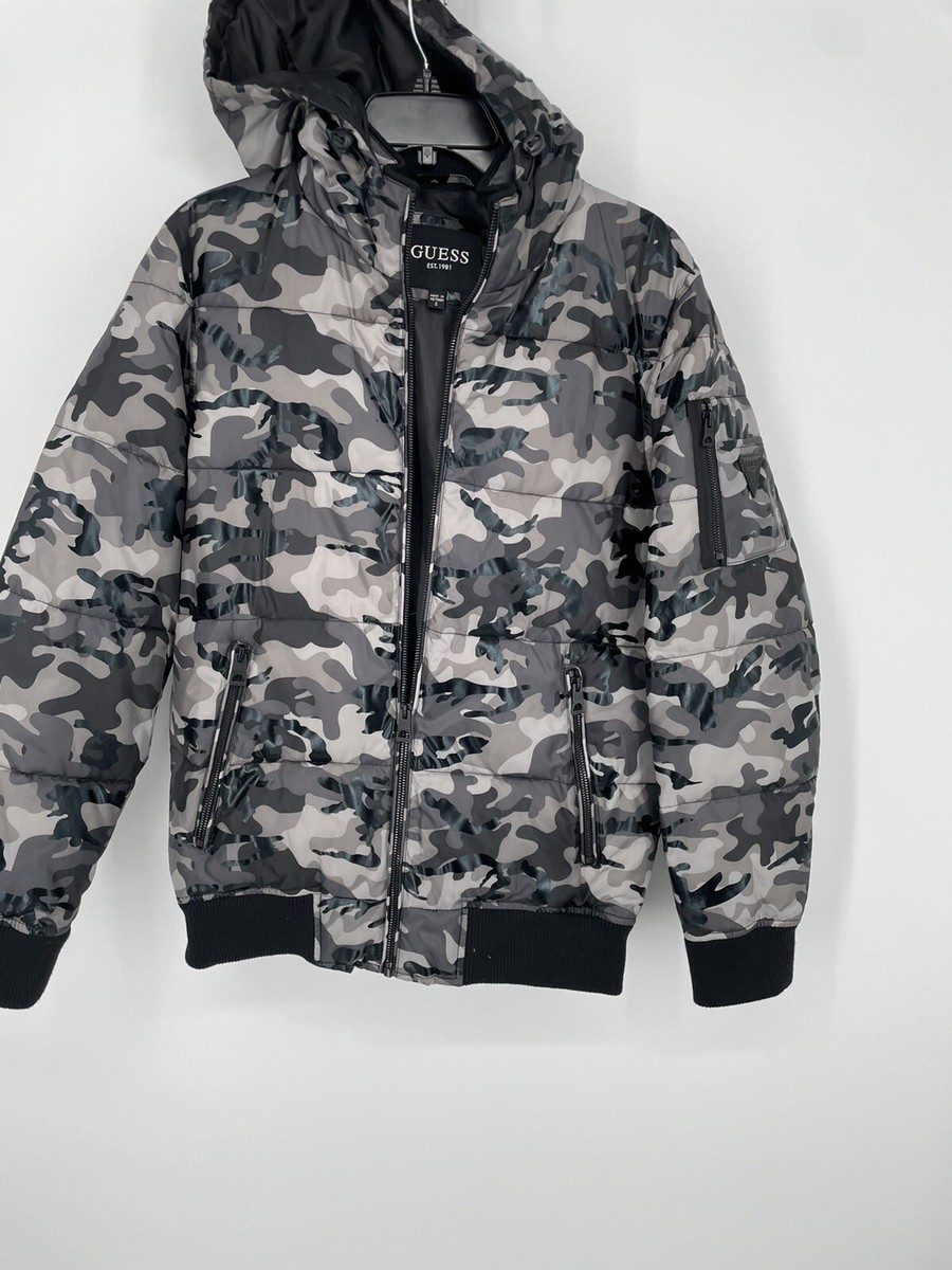 guess camouflage jacket