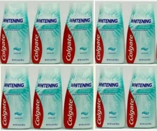 Lot of 10 - Colgate Whitening Crystal Mint Toothpaste 4.6 oz. EXP 01/2027