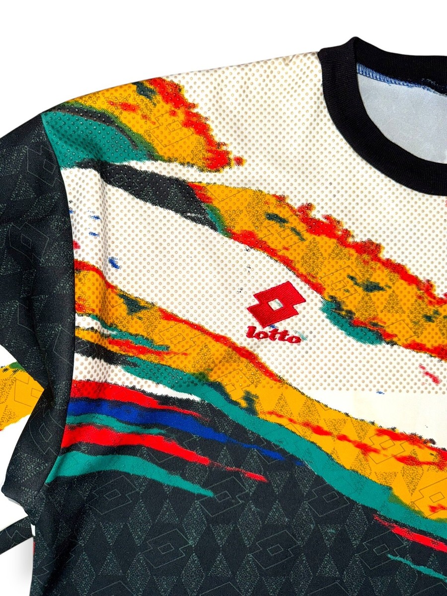 Vtg 90s LOTTO Goalkeeper Jersey Mens Sz Large Calcio Italia