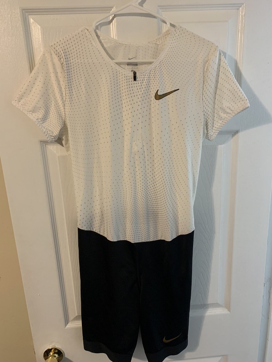 Nike Men's Elite Pro Elite 2018 Gold Medalist Speedsuit Size