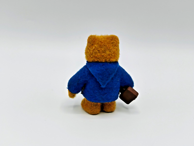 Vintage Paddington Bear Flocked Figure Mini 2
