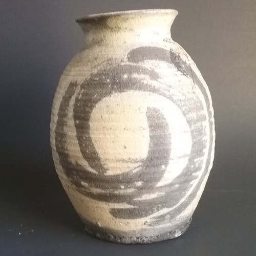 Studio Art Pottery Raku Vase Signed eBay
