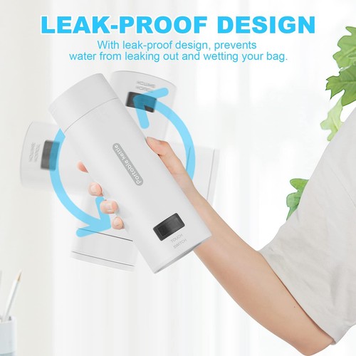 Kleiner Tragbarer Wasserkocher Mini Elektrischer Wasserkocher Reise Beheizter DE - Bild 8 von 20