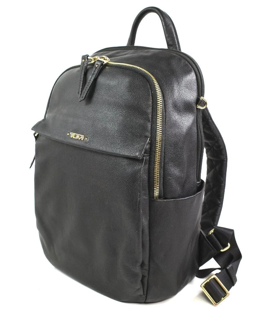 Tumi daniella cheap leather backpack