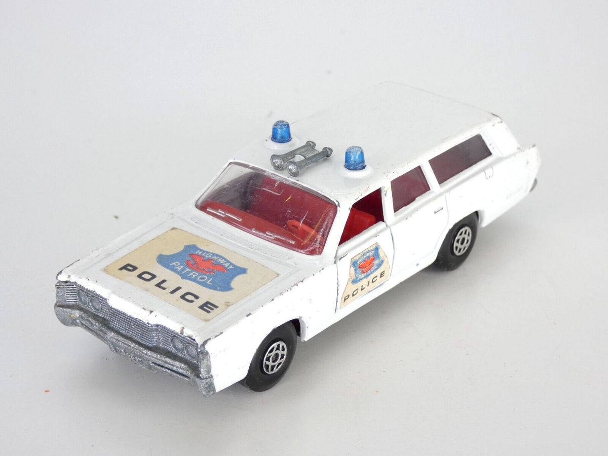 Matchbox Mercury Commuter K23 Police Speed Kings Rare Toy Car