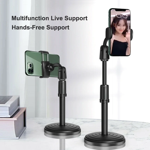 Soporte ajustable 360° para teléfono celular de escritorio, soporte estabilizador para teléfono móvil - Imagen 6 de 12