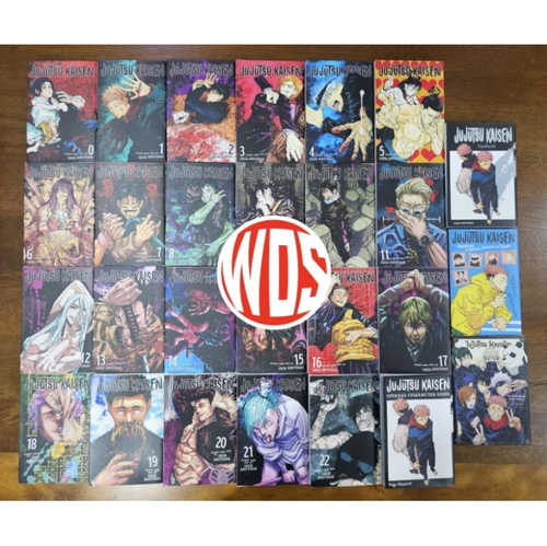 Jujutsu Kaisen volume 0-22 (English Version) Full Set By *WOS Limited Manga!!