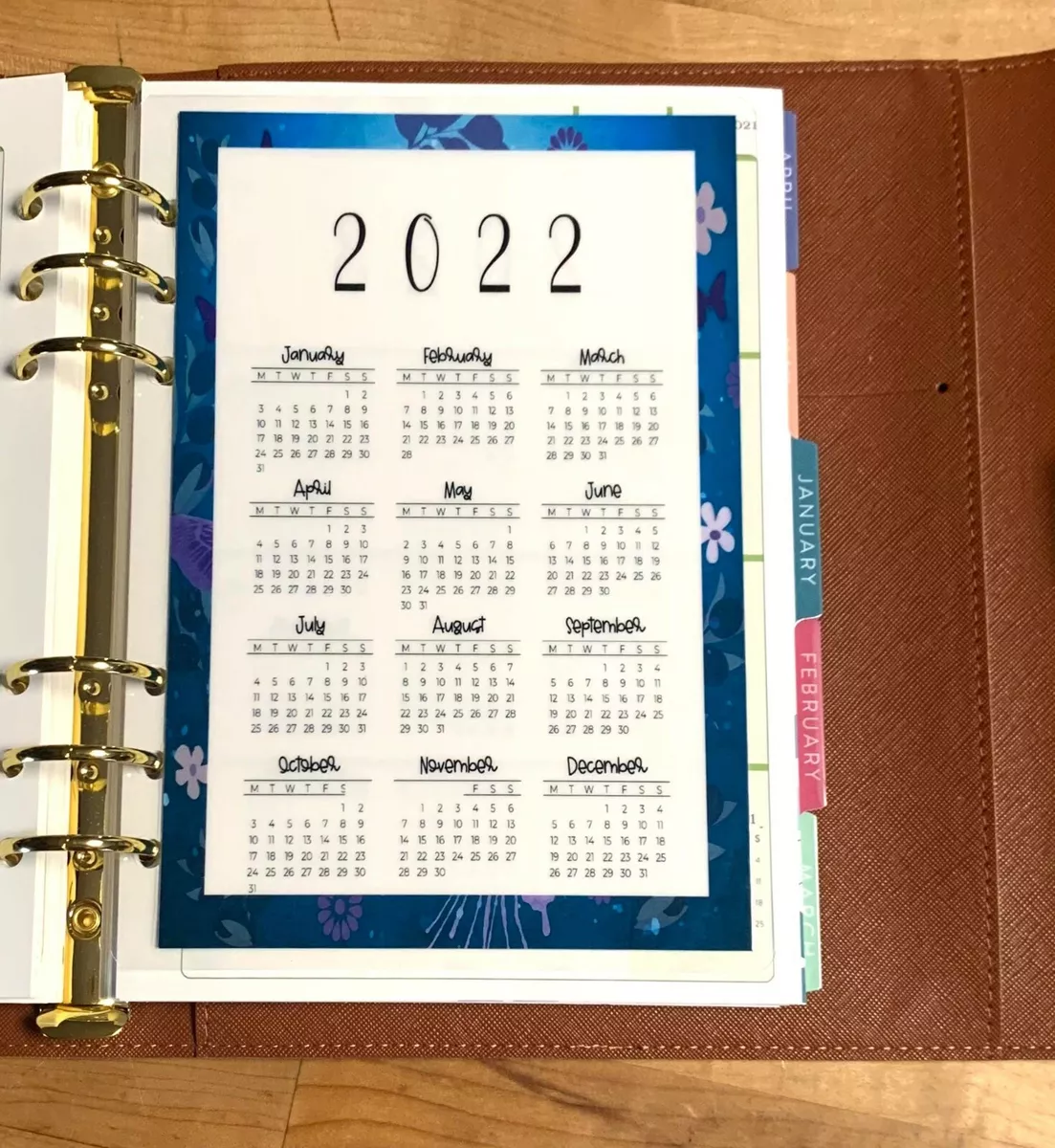 A5 Weekly Planning Ring Agenda Inserts by Erin Condren | 2023