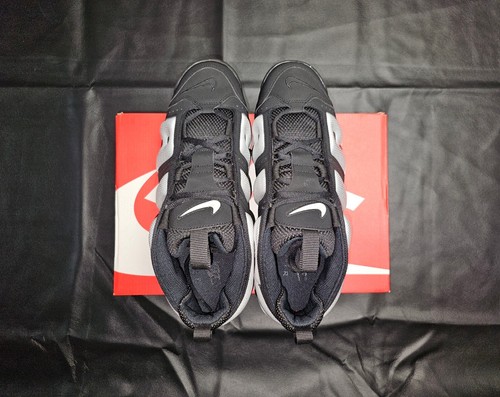 NEW Nike Air More Uptempo Low Black/Photon Dust Size 11.5 Men's FZ3055-001 Panda - Picture 7 of 10