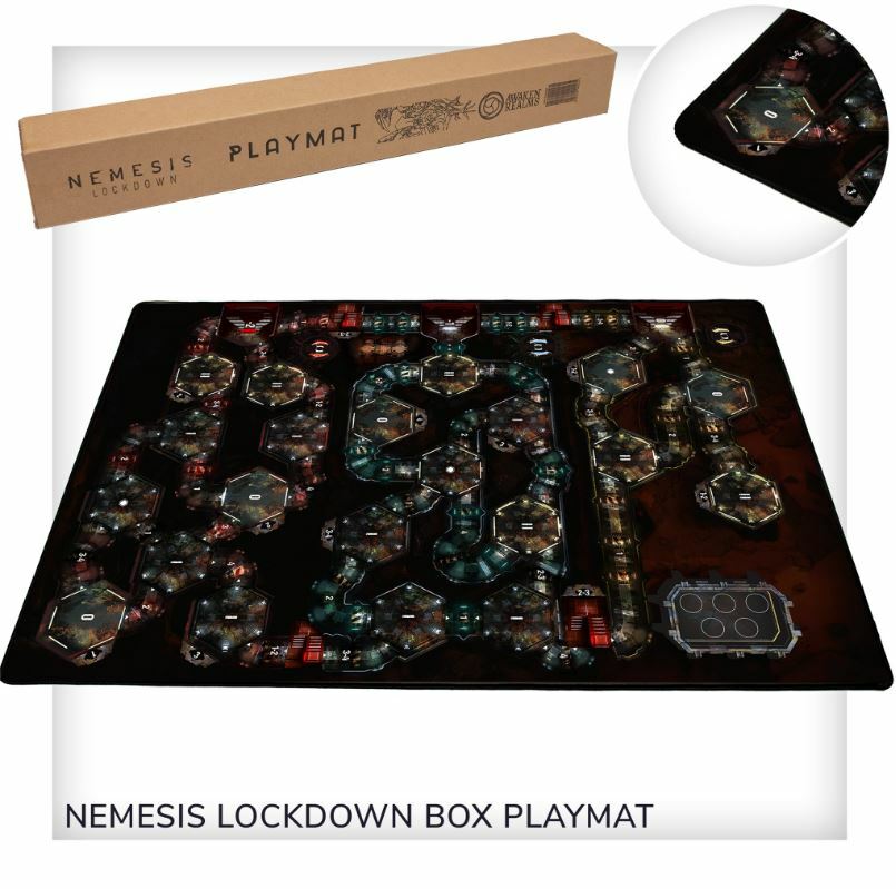NEMESIS LOCKDOWN Board Game Playmat from Awaken Realms NEW | eBay