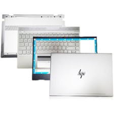 For HP ENVY X360 13-AH TPN-W136 Back Cover/Bezel/Palmrest/Bottom Case silvery