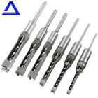 Square Hole Saw Drill Bit Woodworking Tools 6pcs1/4" 5/16" 3/8" 1/2" 9/16" 5/8'