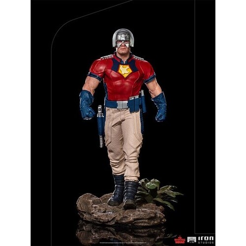 THE SUICIDE SQUAD STATUE PEACEMAKER JOHN CENA 24 cm IRON STUDIOS DISPO - Picture 2 of 7