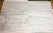 Pacific Ocean Map- Central Part, Defense Mapping Agency 9/22/1979 54&rdquo; x 35.5&rdquo;