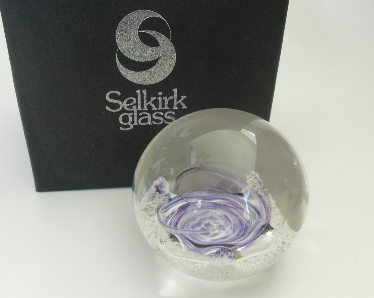 Boxed Ltd Ed Selkirk Glass 