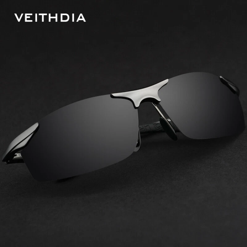 VEITHDIA Aluminum HD Polarized Sunglasses Men Driving Sports Fishing Sun Glasses - Image 2 of 4