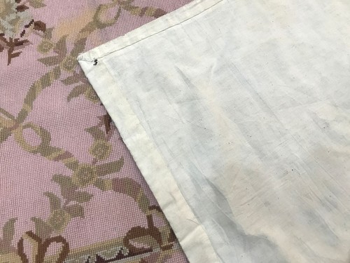 4x6 ft Vintage French Handmade Needle Point Aubusson Rug Bedroom Floor Wool Rug - Picture 11 of 11