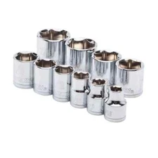 Husky 3/8 in. Drive Standard SAE Socket Set (10-Piece)