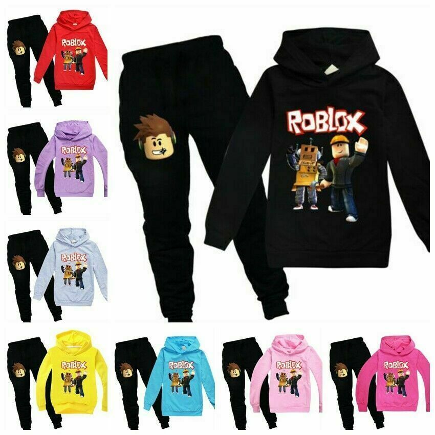 Roblox Boys Cotton Long Sleeve Zipper Hooded Jacket, black 3 :  : Fashion