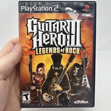 Guitar Hero 3 III: Legends of Rock PS2 Complete w/ Manual Tested (PlayStation 2)